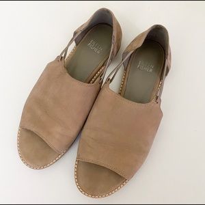 ⚠️ISO⚠️Eileen Fisher Spell Open Toe D’Orsay Flats
